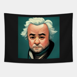 John Adams | Comics style Tapestry