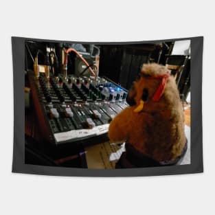 The Pirate King At The Mixing Desk Tapestry