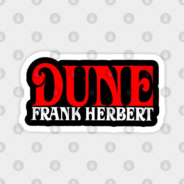 Retro Dune Logo Magnet by ChrisShotFirst