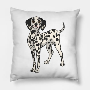 Dashing Dalmatian Pillow