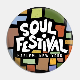 Vintage '60s 70s Summer of Harlem Soul Cultural Festival Pin