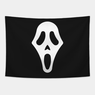 Halloween Spooky Ghost Face Tapestry