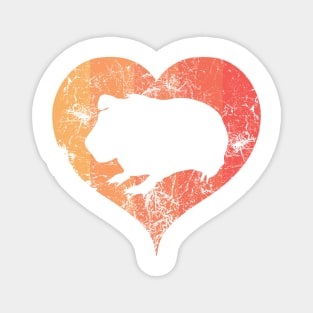 I Love Skinny Pigs Skinny Pig Owner Love Heart Magnet