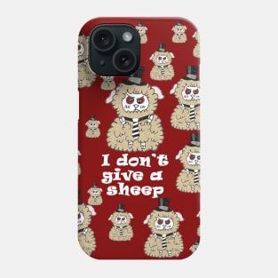 i dont give a sheep Phone Case