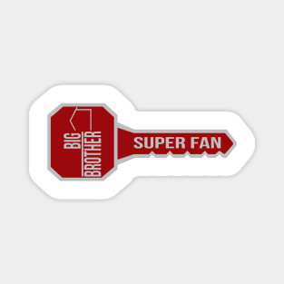 Big Brother All Star Key SUPER FAN Magnet