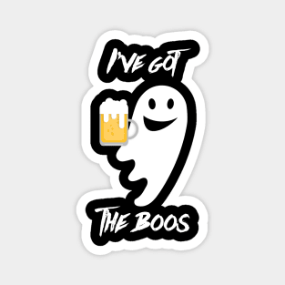 'I've Got The Boos' Ghost (Beer Edition) Magnet