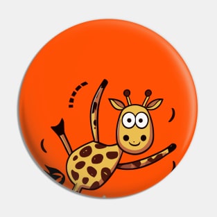 Giraffe Pin