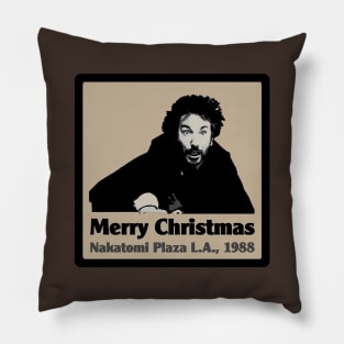 Nakatomi Plaza Christmas 1988 Pillow