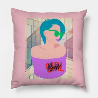 Girl Boss Pillow