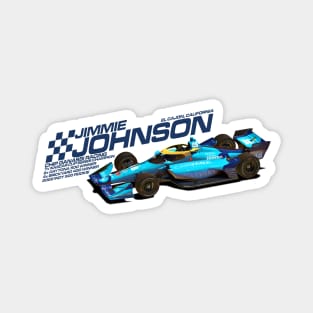 Jimmie Johnson 2022 (dark blue) Magnet