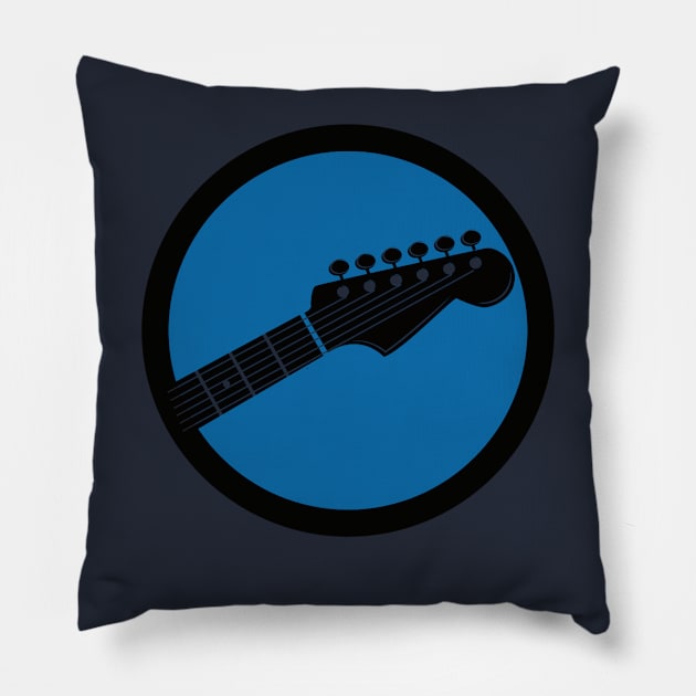 Rocking the guitar! Pillow by onestarguitar