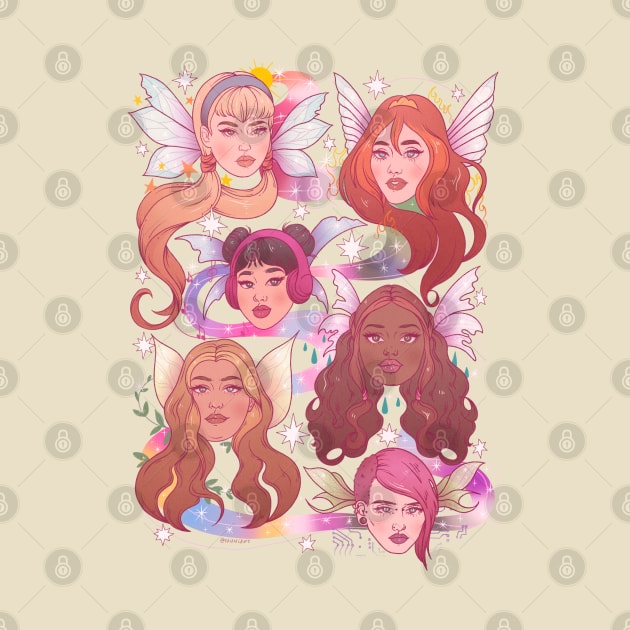 Winx Fairies by chiaraLBart