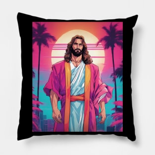 Jesus Christ All Things are Possible to Those Who Have Faith Pillow