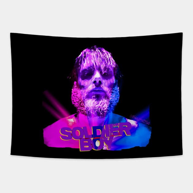 Soldier Bi Tapestry by marv42