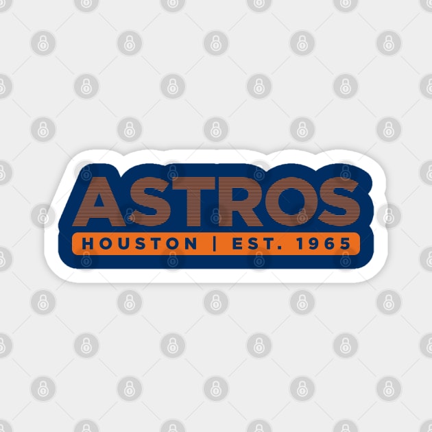 Astros #2 Magnet by HooPet