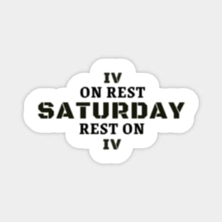 Jewish day of rest Magnet