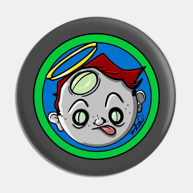 ZomBoy Pin by RobotBarf