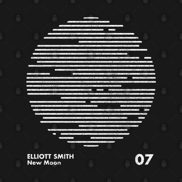 Elliott Smith /  New Moon  / Minimalist Design Artwork by saudade