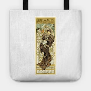 THEATRE DE LA RENAISSANCE Sarah Bernhardt Lithograph Poster by Alphonse Mucha Tote