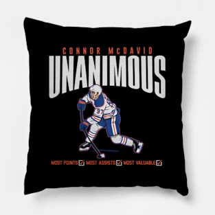 Connor Mcdavid Unanimous Pillow