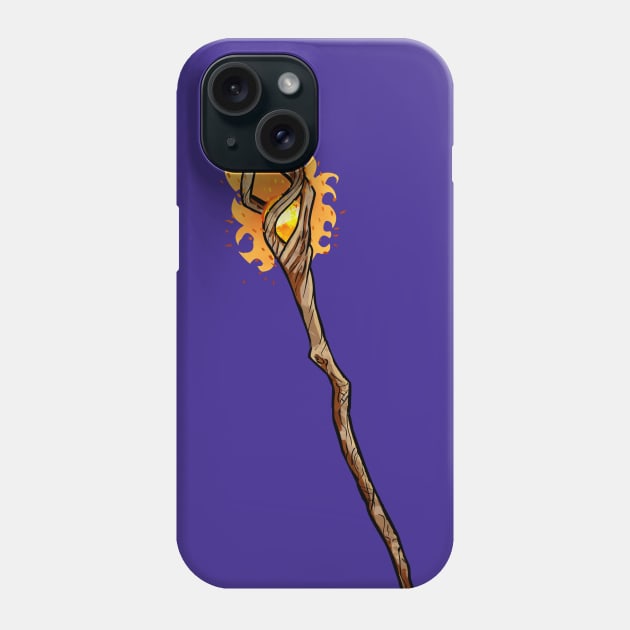 Onward Wizard Staff Phone Case by Rackham