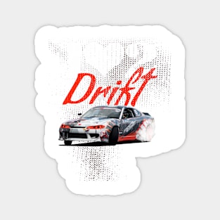 I Love to Drift Drift Car Design Magnet