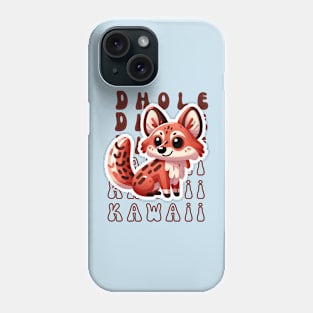 Kawaii Dhole Phone Case