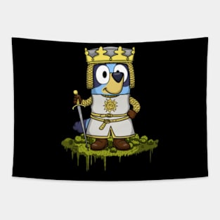 hero bluey funny Tapestry