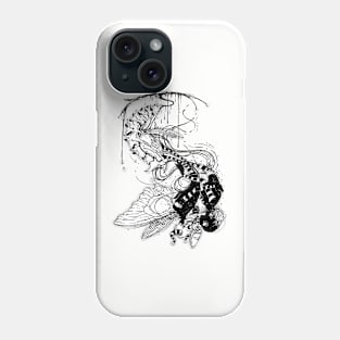 BULLET WITH BUTTERFLY WINGS 3 Phone Case