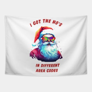 I got the ho's : In Different Area Codes Tapestry