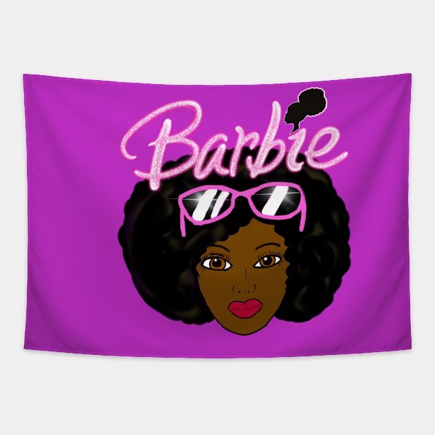 Barbie Sunglasses Tapestry by byEstherReid