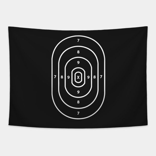 Target Practice Tapestry by Mariteas