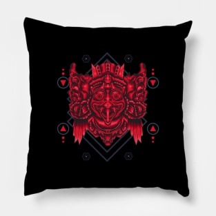 Garuda Wisnu Kencana Sacred Geometry Pillow