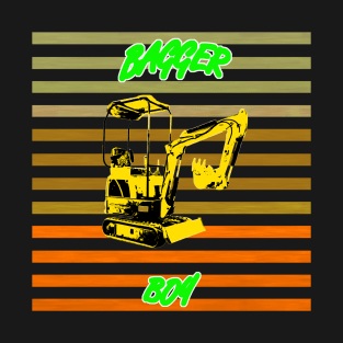 Bagger boy - bagger - digger design to kids T-Shirt