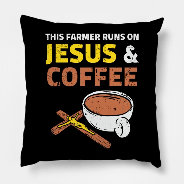 Farming Job Profession Farm Owner Farmer Gift Pillow by Dolde08