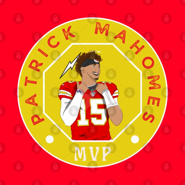 PATRICK MAHOMES MVP CHIEFS KANSAS CITY by Lolane