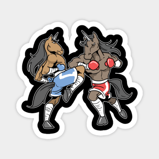 Kickboxing Muay Thai Unicorns Magnet