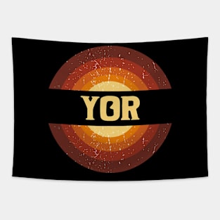 Vintage Proud Name Yor Birthday Gifts Circle Tapestry