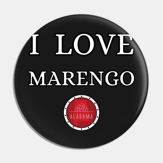 I LOVE MARENGO | Alabam county United state of america Pin by euror-design