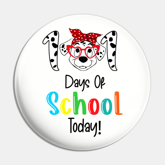 101 Days Of School Dalmatian Dog 100 Days Smarter Teacher Kids Long Sleeve  Shirt