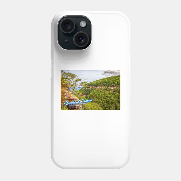 Cloudland Canyon State Park Phone Case by Gestalt Imagery