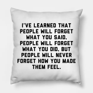 People Forget Pillow