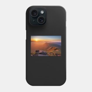 Cribyn from Pen y Fan Sunrise Phone Case