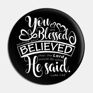 you are blessed Pin