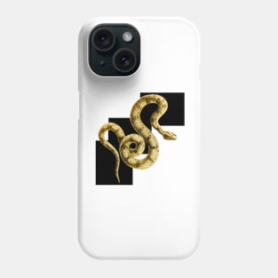 Snake on chess Phone Case