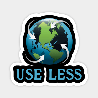 Use-less, Earth Day Magnet