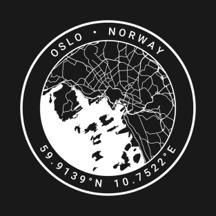 Oslo Map T-Shirt