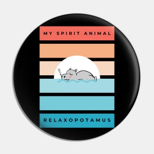 Relaxopotamus Pin