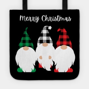 Christmas gnome design Tote