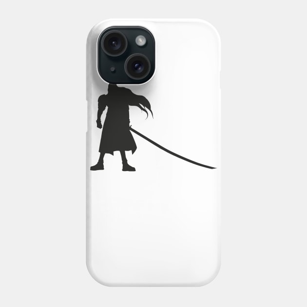 Minimalist Sephiroth, Final Fantasy 7 Phone Case by PWCreate